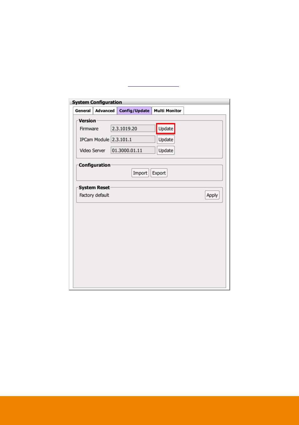 3 upgrading nvr/dvr firmware, Upgrading nvr/dvr firmware | AVer E5000 series User Manual | Page 46 / 191