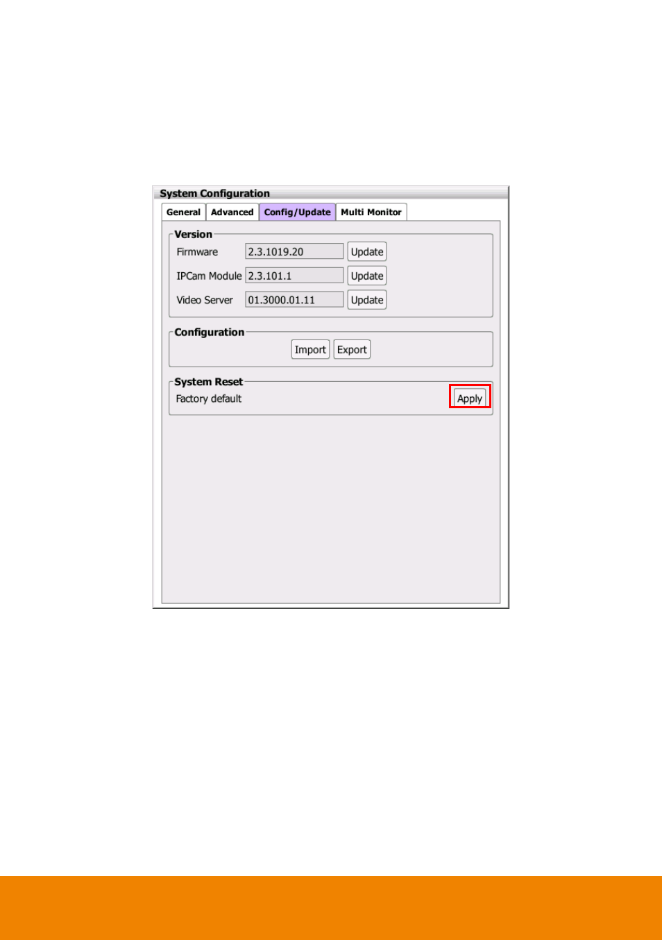 6 reset to factory default, Reset to factory default | AVer E5000 series User Manual | Page 52 / 191