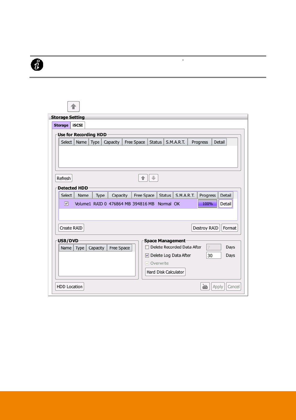 3 setup storage path for recording data, Setup storage path for recording data | AVer E5000 series User Manual | Page 65 / 191