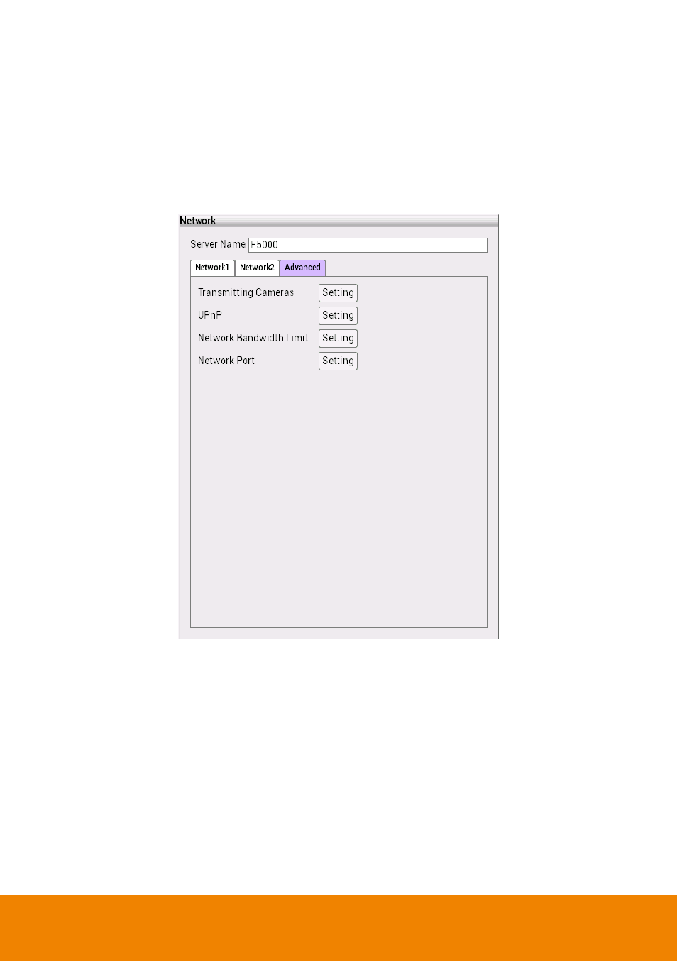 Network advanced setting | AVer CM5000 User Manual | Page 103 / 157