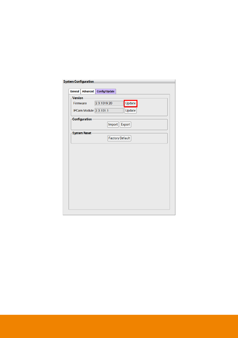 Upgrade the ip camera module patch | AVer CM5000 User Manual | Page 98 / 157