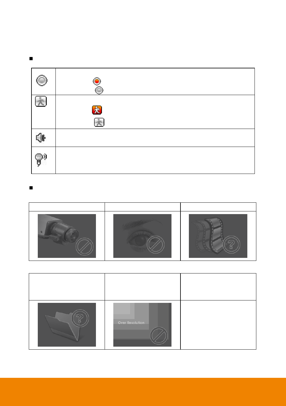 2 meaning of icons and figures, Meaning of icons and figures | AVer E1008H User Manual | Page 139 / 180