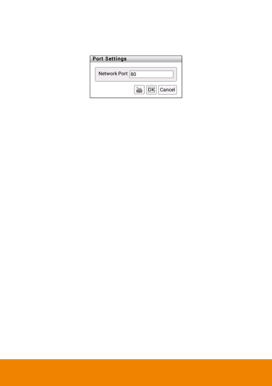 4 setup the network port, Setup the network port | AVer E1008H User Manual | Page 55 / 180