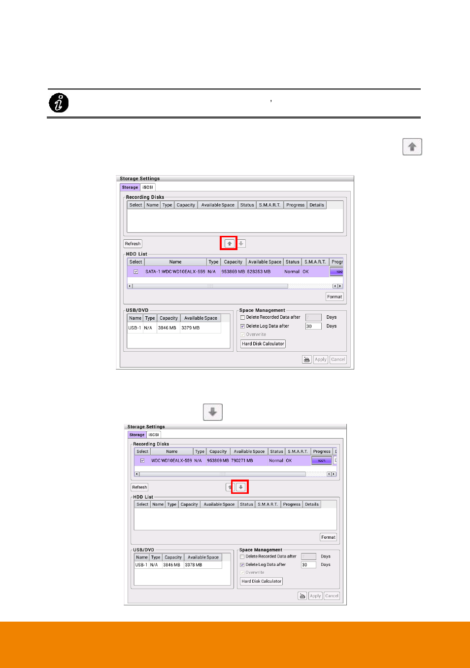 2 setup storage path for recording data, Setup storage path for recording data, Chapter 2.7.2 | AVer E1008H User Manual | Page 58 / 180