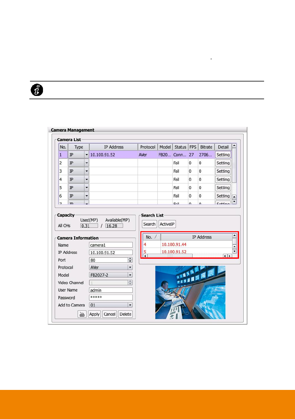 1 active ip function, Active ip function | AVer E1008H User Manual | Page 67 / 180