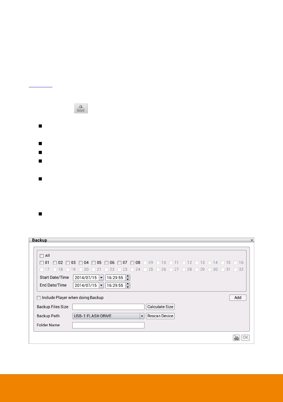 11 backup setting, Backup setting, Chapter 2.11 | AVer E1008H User Manual | Page 98 / 180