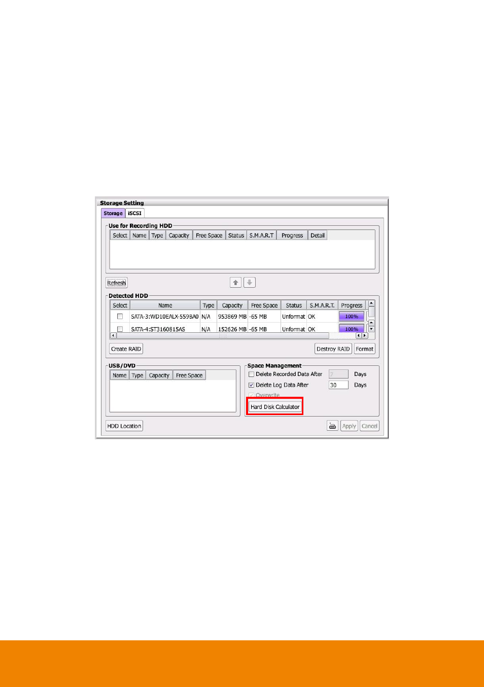 18 nvr/dvr system tools, 1 hard disk calculator, Nvr/dvr system tools | AVer P5000 series User Manual | Page 136 / 177