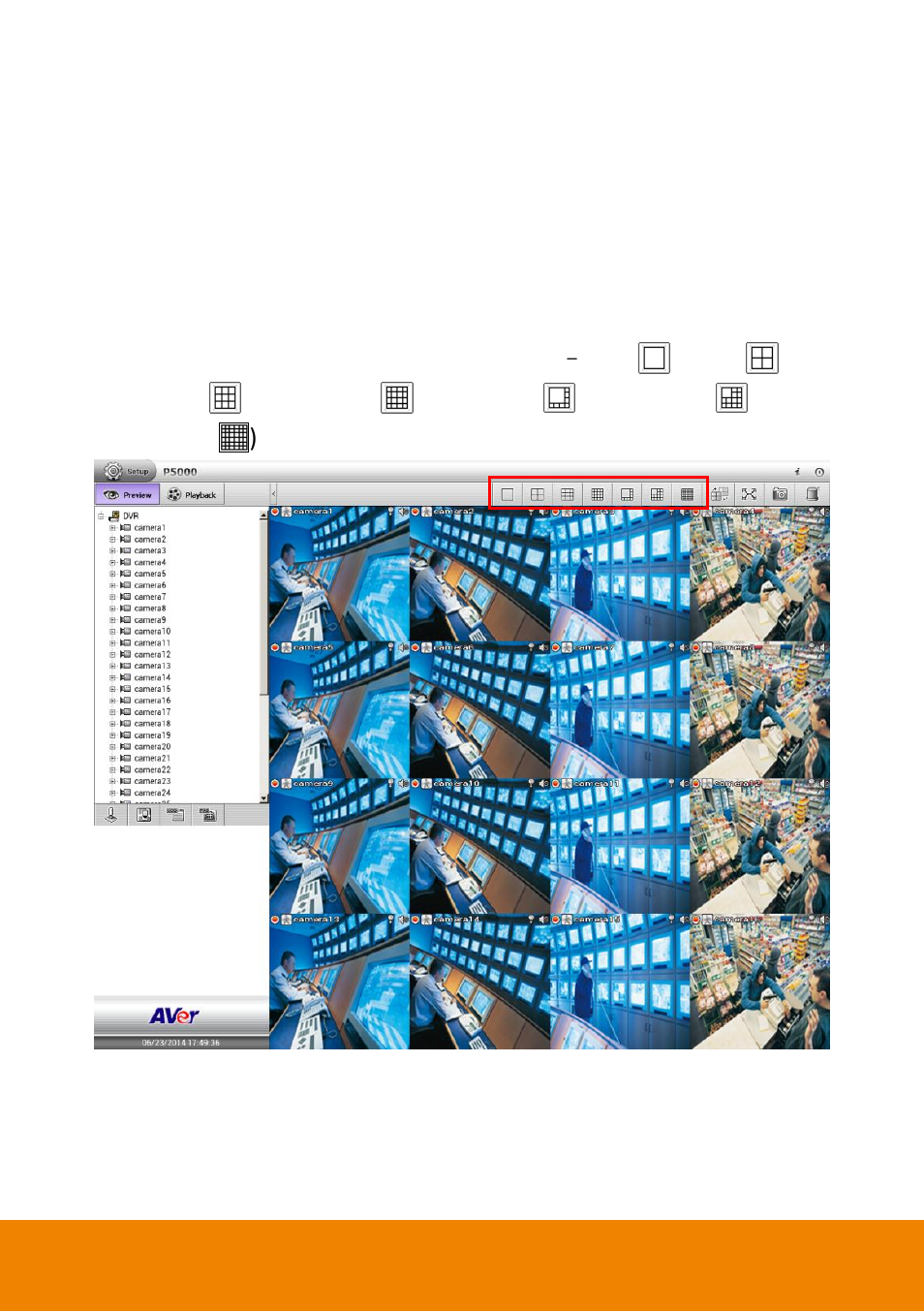 3 enable/disable the camera channel, 4 changing screen channel display mode, Enable/disable the camera channel | Changing screen channel display mode | AVer P5000 series User Manual | Page 141 / 177