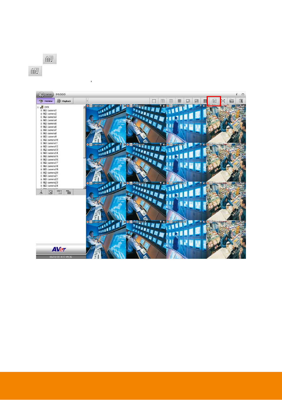 11 auto display channel in cycle, Chapter 3.11 | AVer P5000 series User Manual | Page 147 / 177