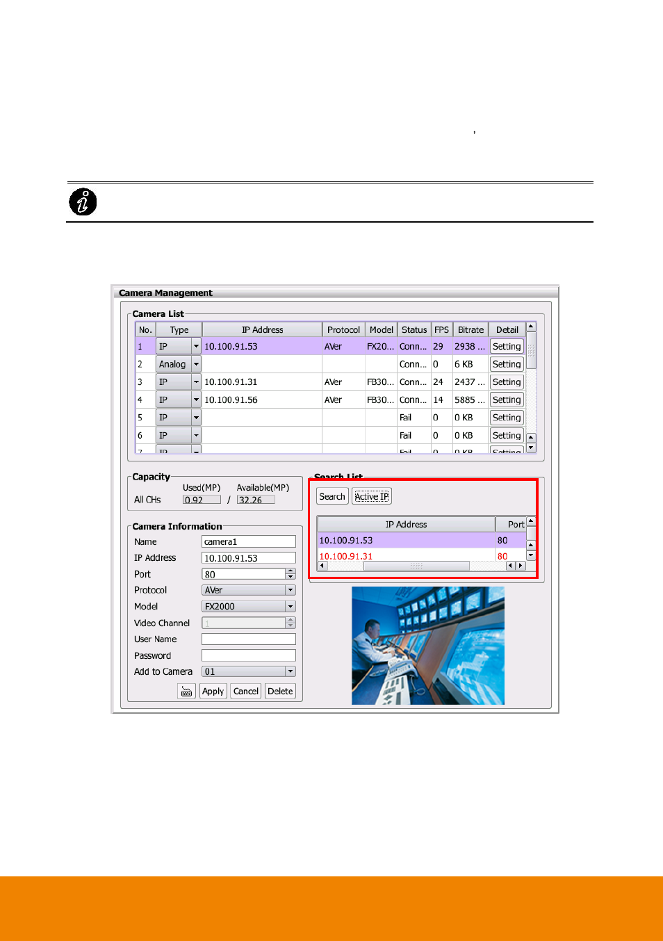 1 use active ip function, Use active ip function | AVer P5000 series User Manual | Page 71 / 177