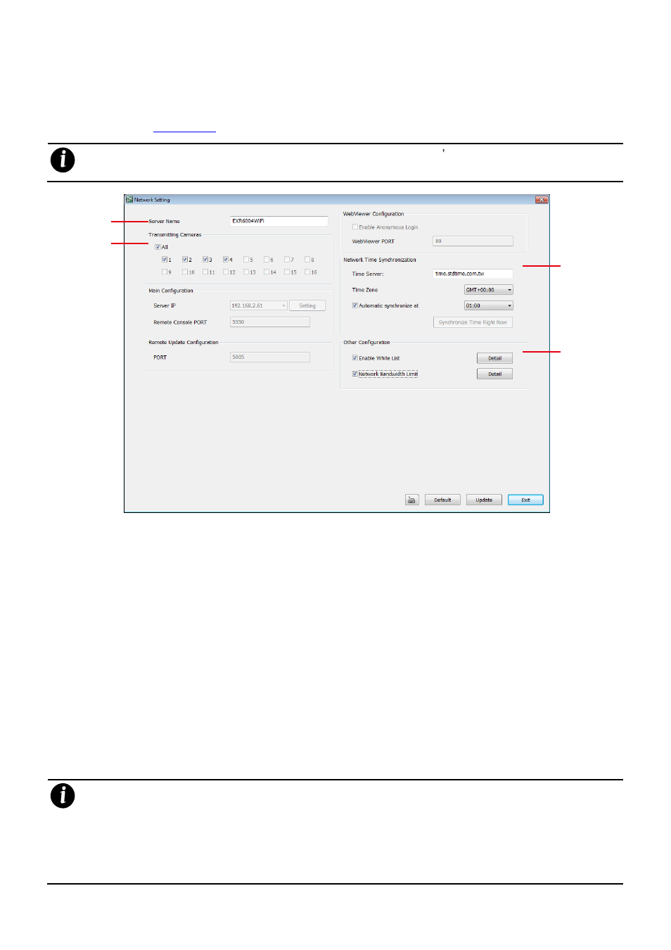 Network setting, 4 network setting | AVer EXR6004-Mini user manual User Manual | Page 71 / 99