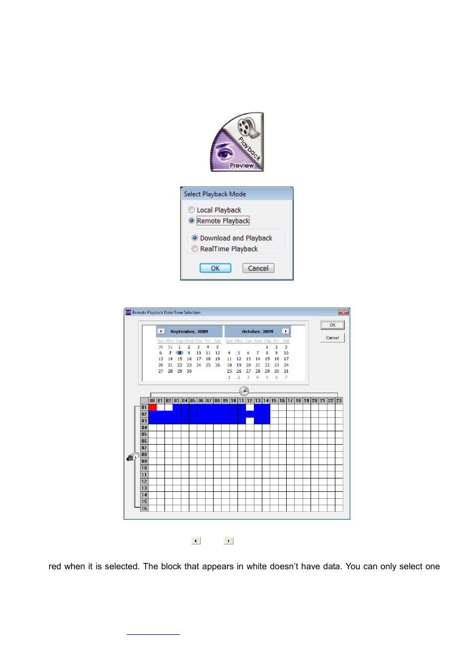 Using the remote playback, Chapter 6.3, 3 using the remote playback | AVer EXR6004-Mini user manual User Manual | Page 80 / 99