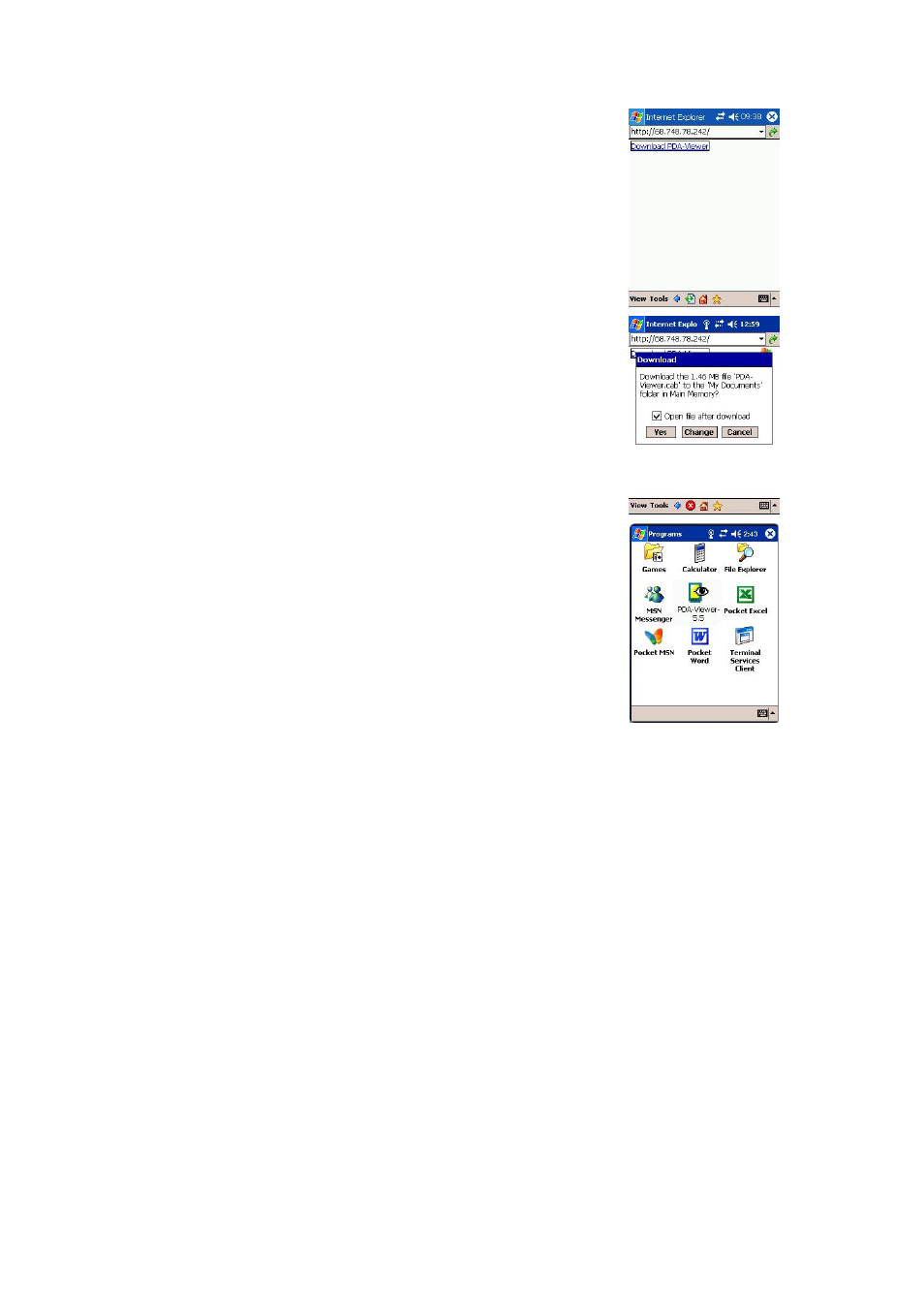 To install pdaviewer from the internet, 2 to install pdaviewer from the internet | AVer EXR6004-Mini user manual User Manual | Page 88 / 99