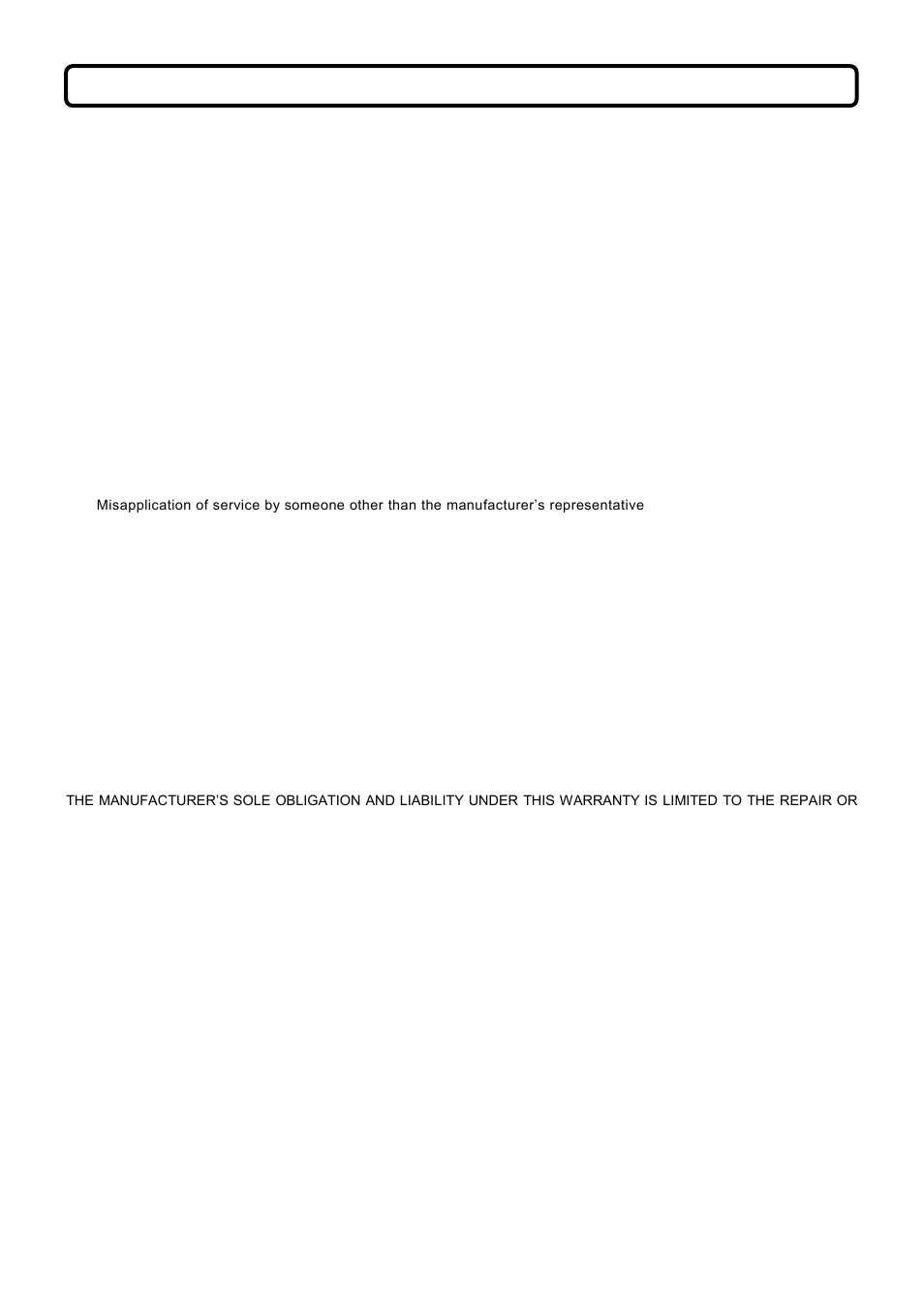 Warranty notice | AVer EXR6004-Mini user manual User Manual | Page 99 / 99