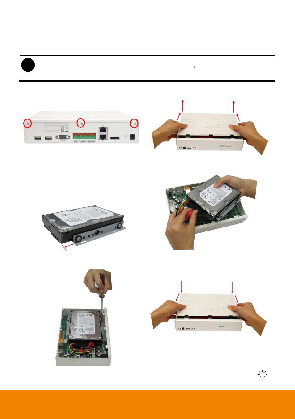 Hardware installation | AVer EXR6004-Mini quick guide User Manual | Page 8 / 93