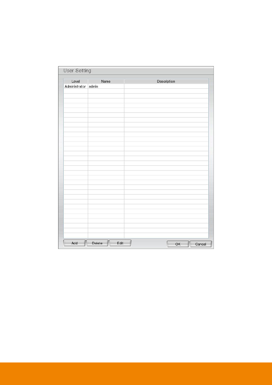 User setup, 11 user setup | AVer EH11116H-4 series user manual User Manual | Page 112 / 159