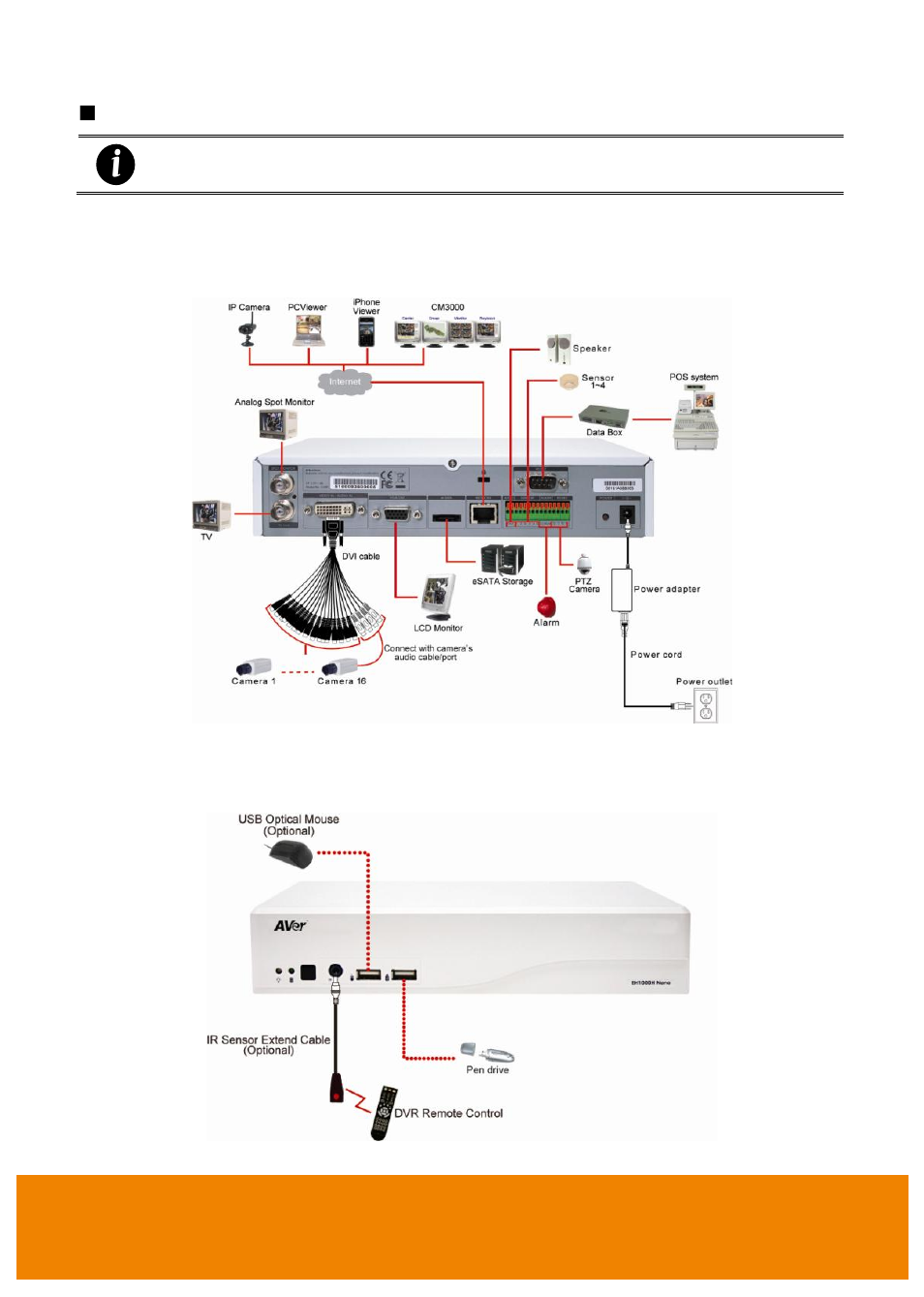 AVer EH1116H-4 Nano quick guide User Manual | Page 14 / 27