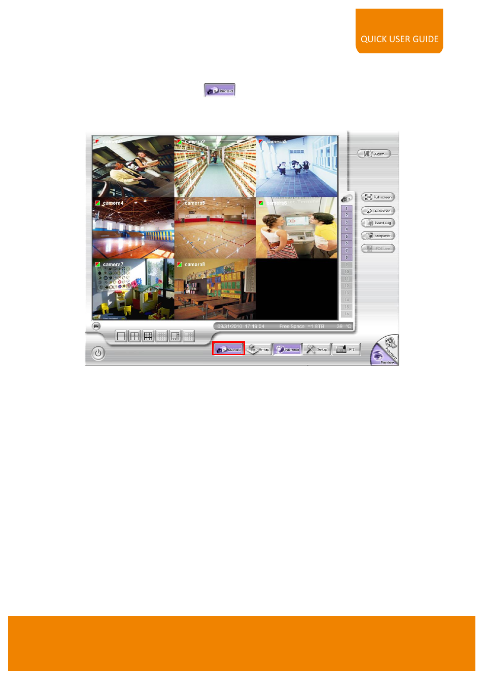 Recording the live video | AVer EH1116H-4 Nano quick guide User Manual | Page 19 / 27