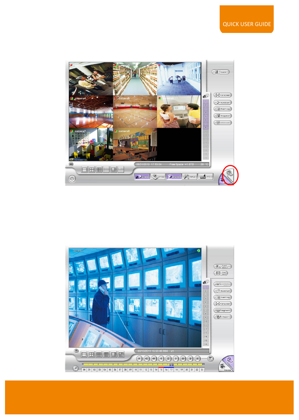 Playback recoded video, Vi. playback recoded video | AVer EH1116H-4 Nano quick guide User Manual | Page 23 / 27