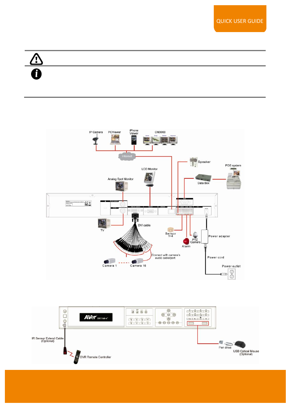 AVer EH1116H-4 series quick guide User Manual | Page 9 / 19