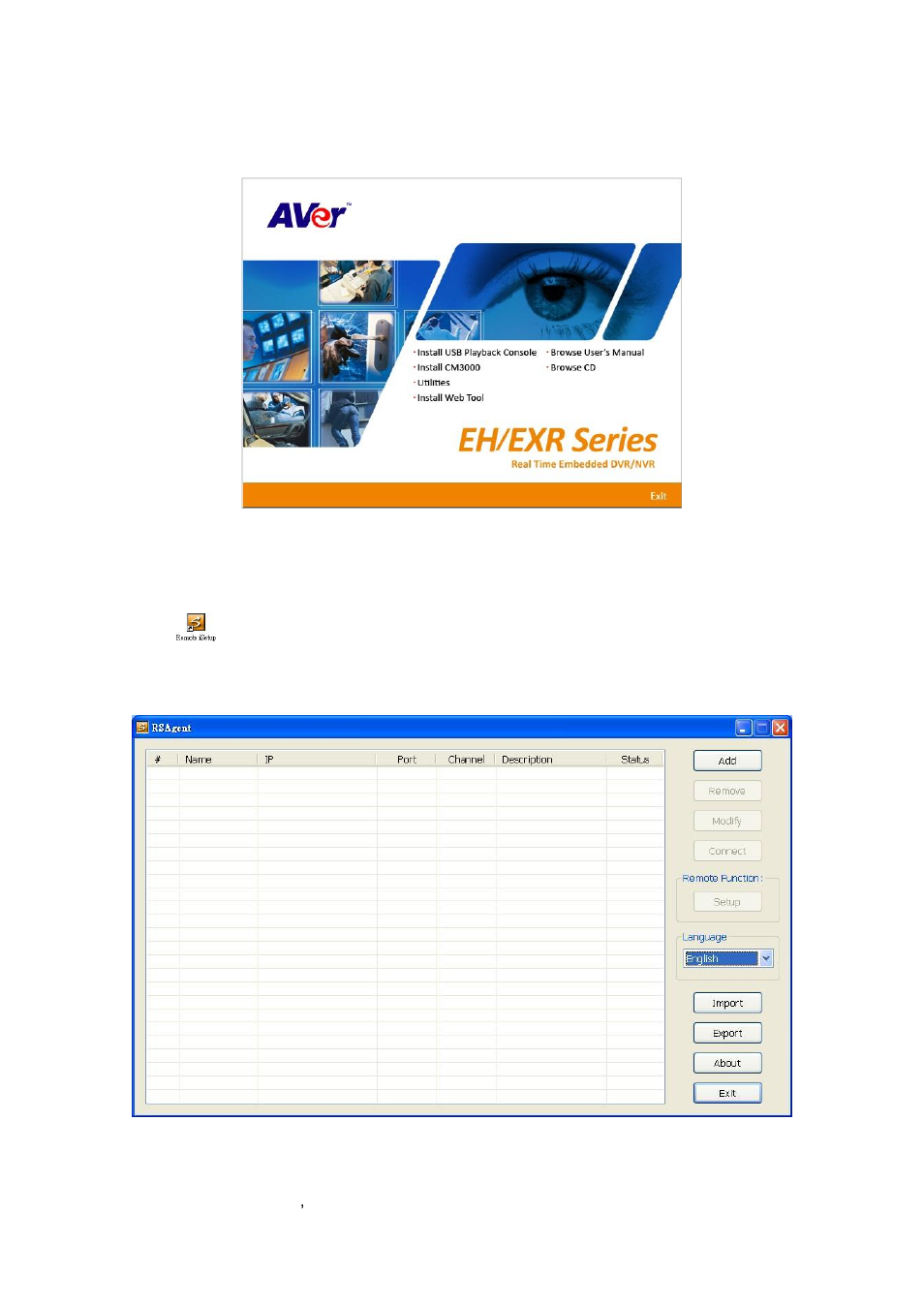 Chapter 8, Using the web tools, Remote isetup | To add dvr server, Chapter 8 using the web tools, 1 remote isetup, 1 to add dvr server | AVer EH1116H-4 Nano user manual User Manual | Page 118 / 125