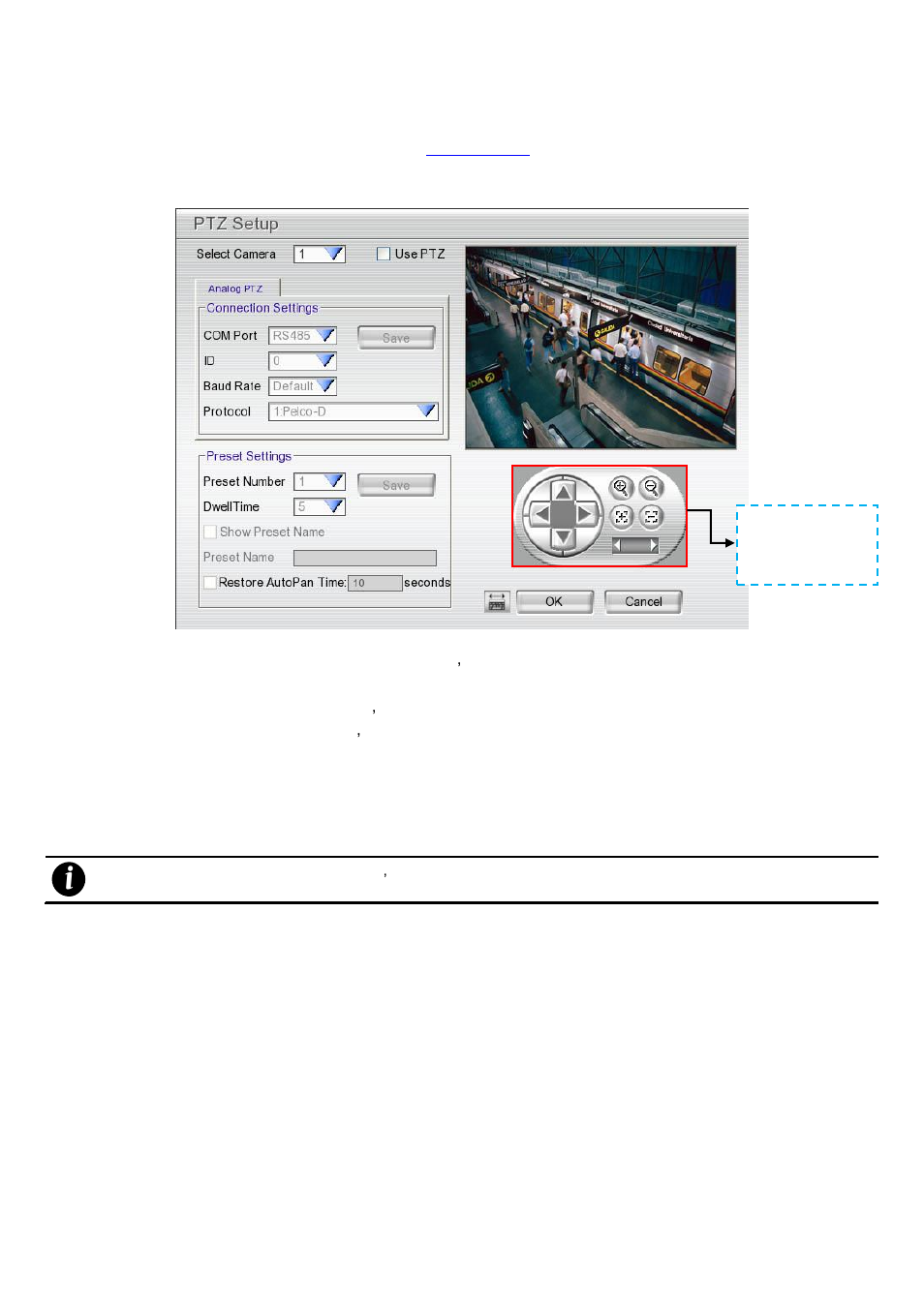 Setup the analog ptz camera, Chapter 2.2.2.1, 1 setup the analog ptz camera | AVer EH1116H-4 Nano user manual User Manual | Page 30 / 125