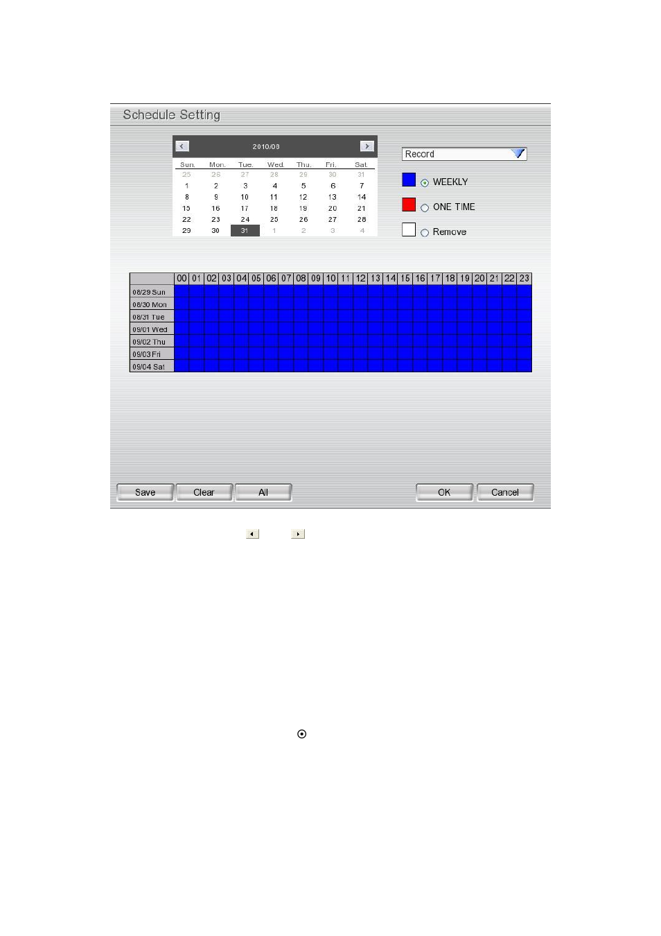 Schedule setting, 5 schedule setting | AVer EH1116H-4 Nano user manual User Manual | Page 57 / 125