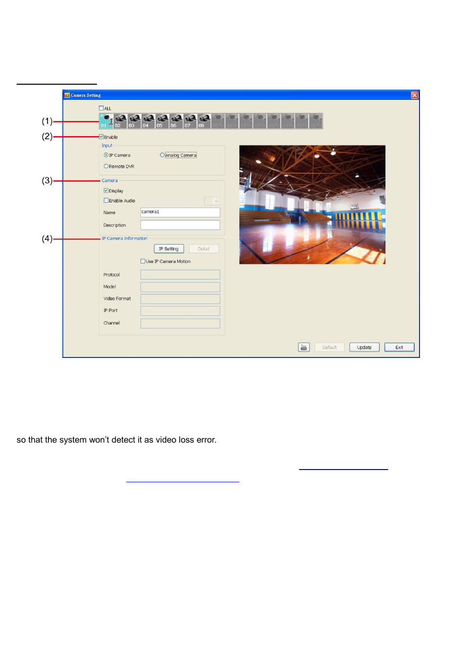 Camera setting, 2 camera setting | AVer EH1116H-4 Nano user manual User Manual | Page 88 / 125