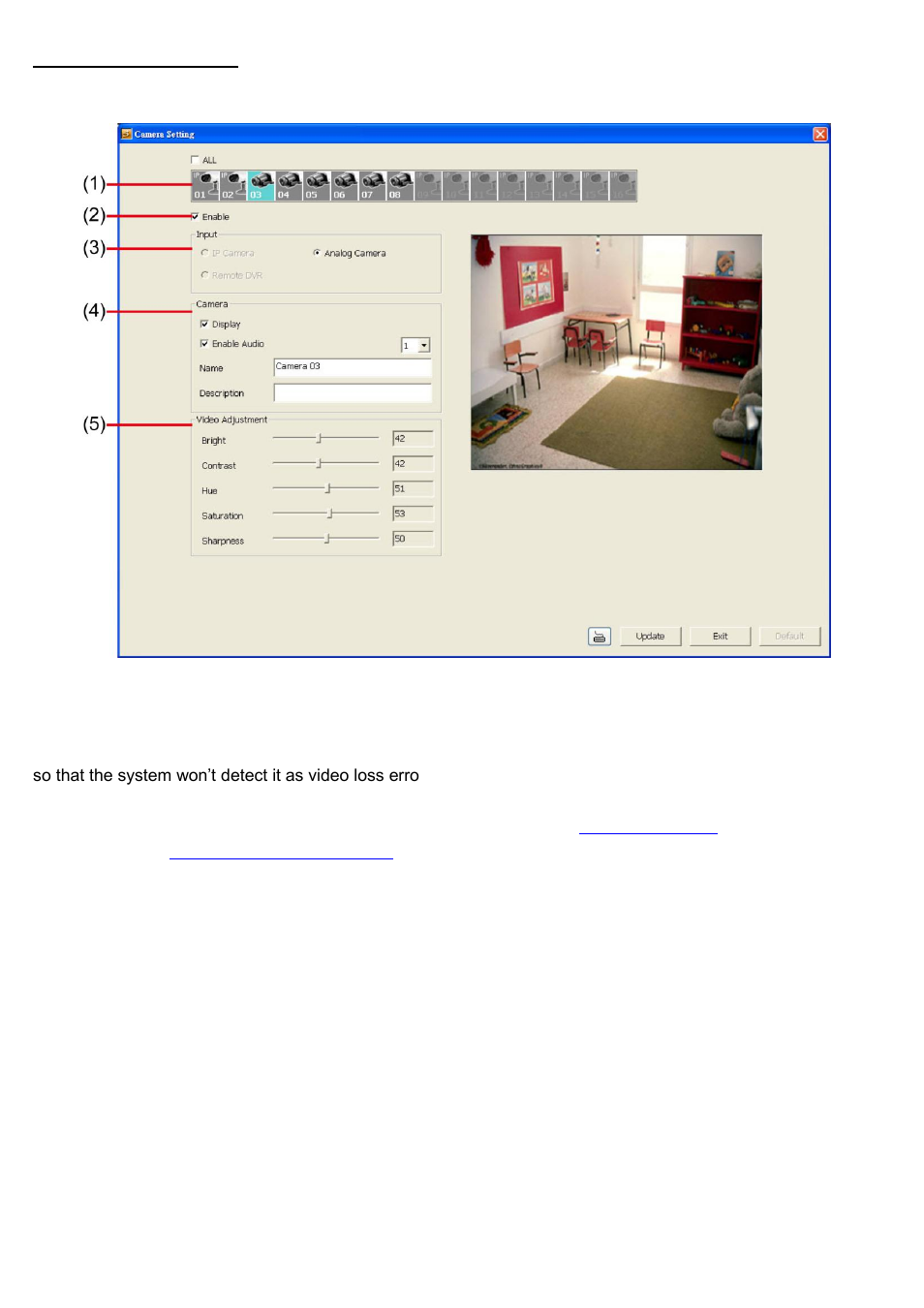 Analog camera setting | AVer EH1116H-4 Nano user manual User Manual | Page 90 / 125