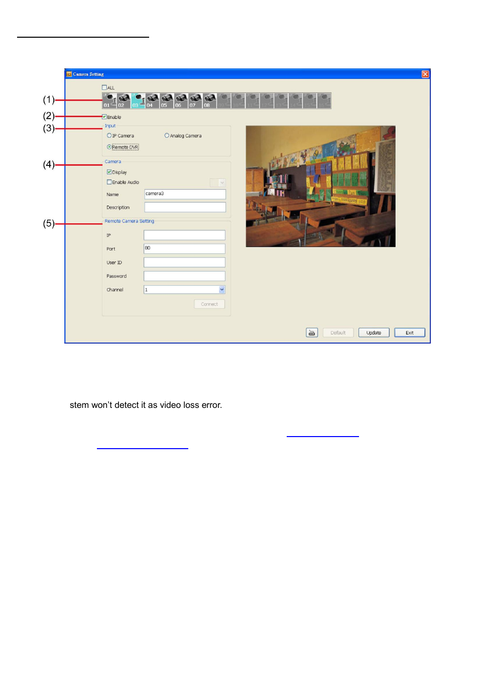 Remote dvr camera setting | AVer EH1116H-4 Nano user manual User Manual | Page 91 / 125