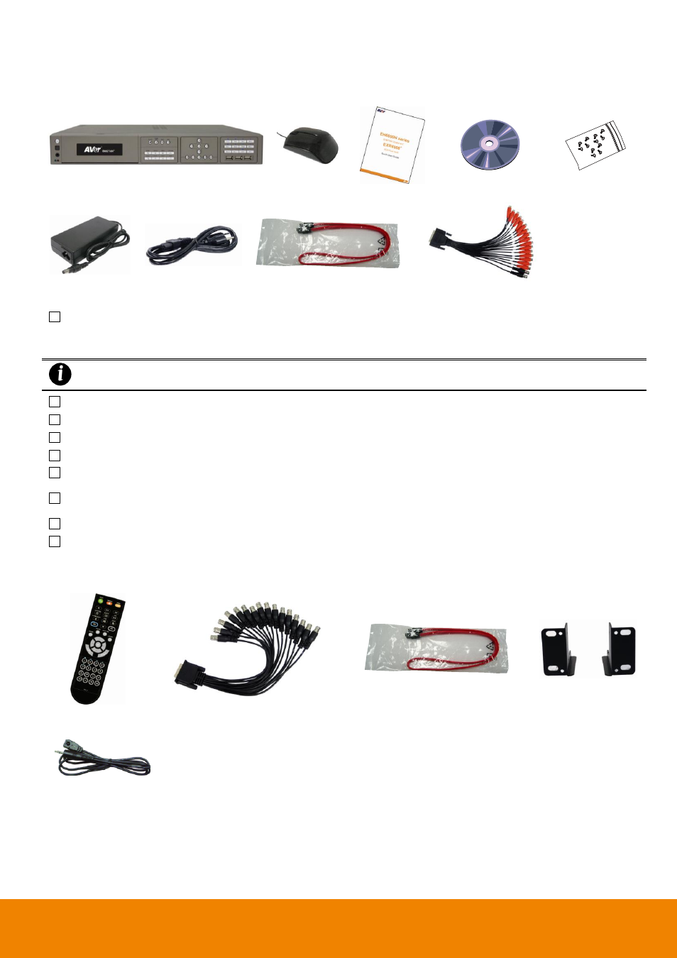 2 eh6216h, 3 optional accessories | AVer EH6216H+ user manual User Manual | Page 10 / 157