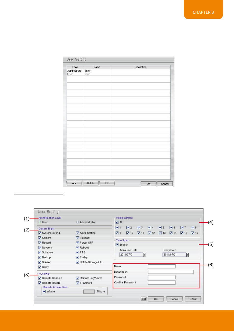 10 user setup | AVer EH6216H+ user manual User Manual | Page 107 / 157