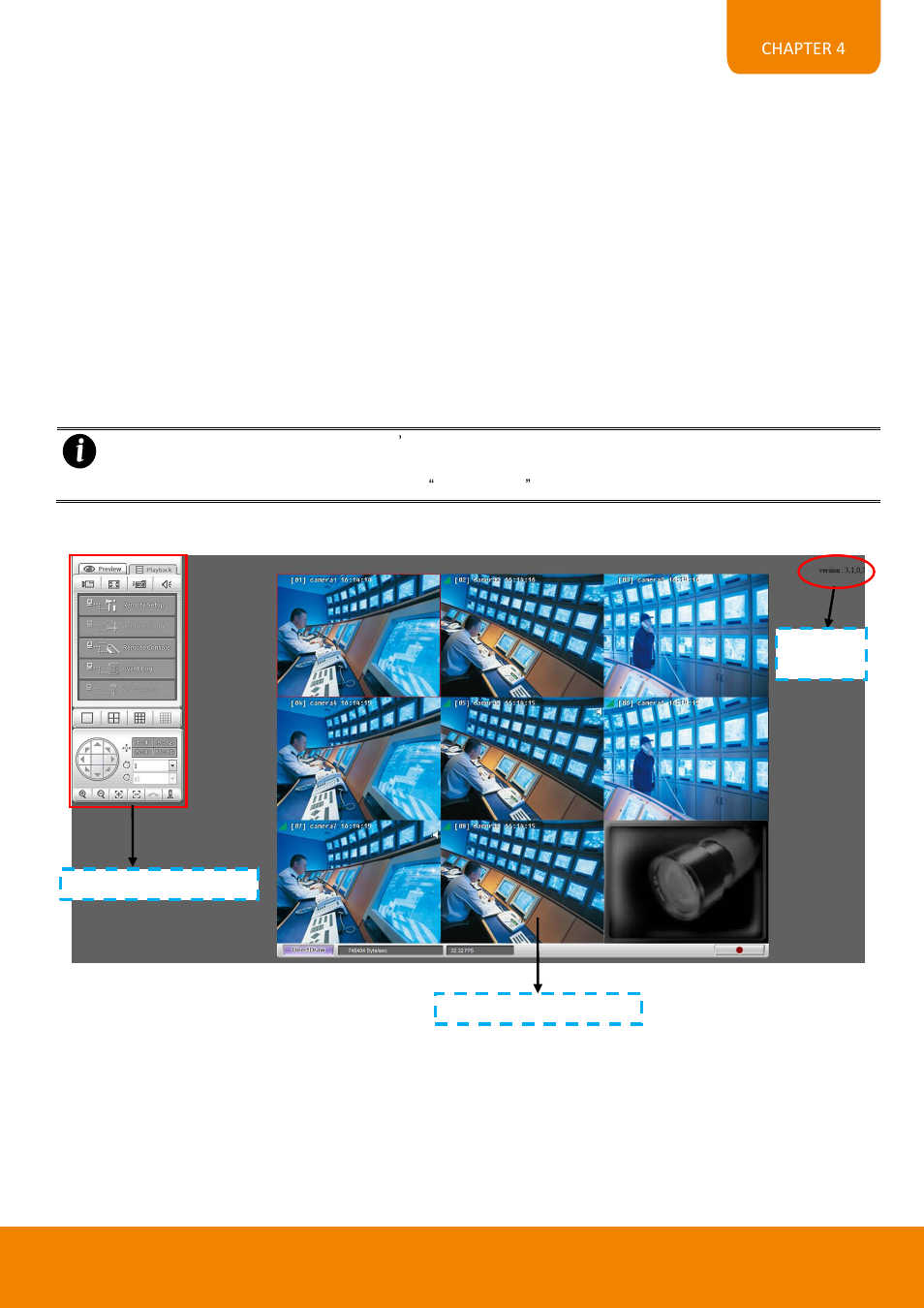 Chapter 4, Using the remote programs, Chapter 4 using the remote programs | AVer EH6216H+ user manual User Manual | Page 109 / 157