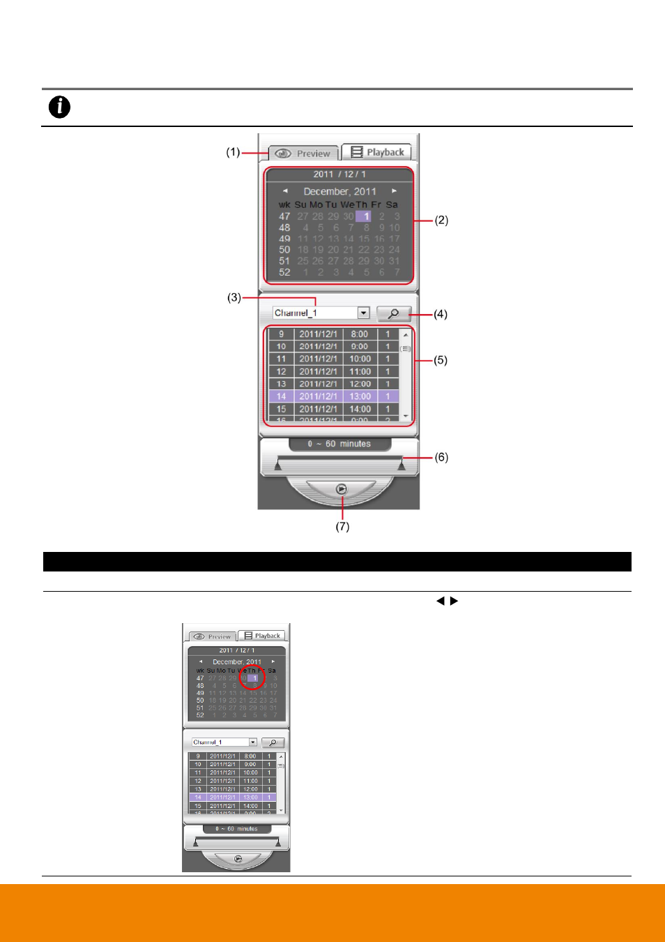 3 playback mode control panel | AVer EH6216H+ user manual User Manual | Page 114 / 157