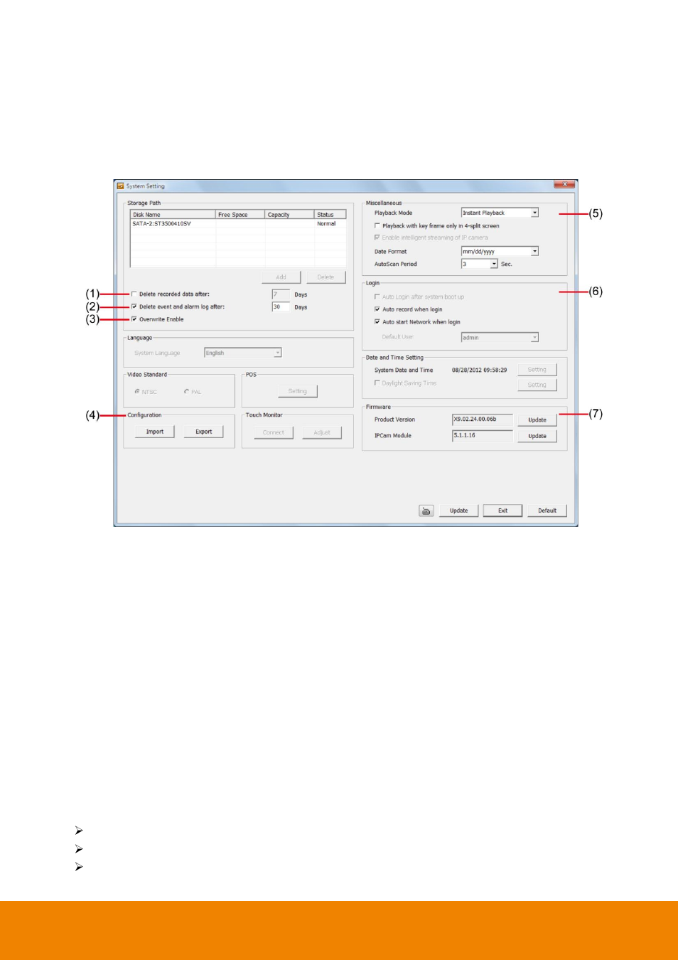 4 to setup remote system setting, 1 system setting, Chapter 4.1.4 | AVer EH6216H+ user manual User Manual | Page 116 / 157