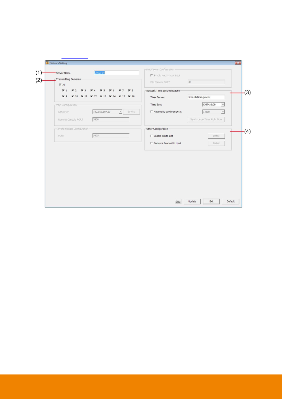 4 network setting | AVer EH6216H+ user manual User Manual | Page 126 / 157
