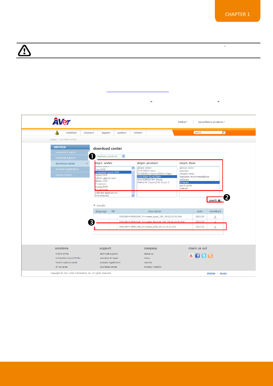 Upgrading the dvr system firmware, 1 usb recovery, 6 upgrading the dvr system firmware | AVer EH6216H+ user manual User Manual | Page 31 / 157