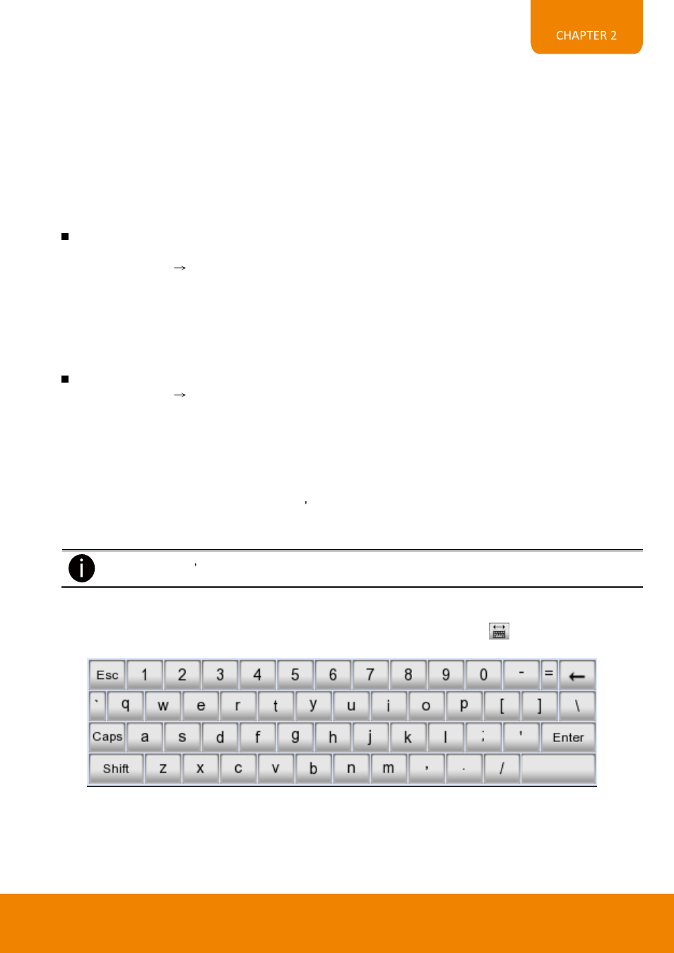 2 using the virtual keyboard | AVer EH6216H+ user manual User Manual | Page 41 / 157