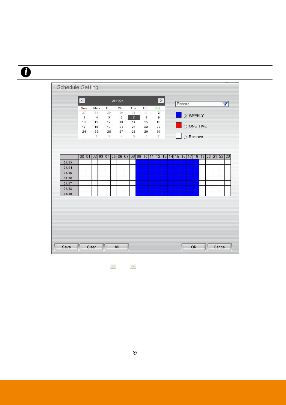 Schedule setting, 5 schedule setting | AVer EH6216H+ user manual User Manual | Page 90 / 157