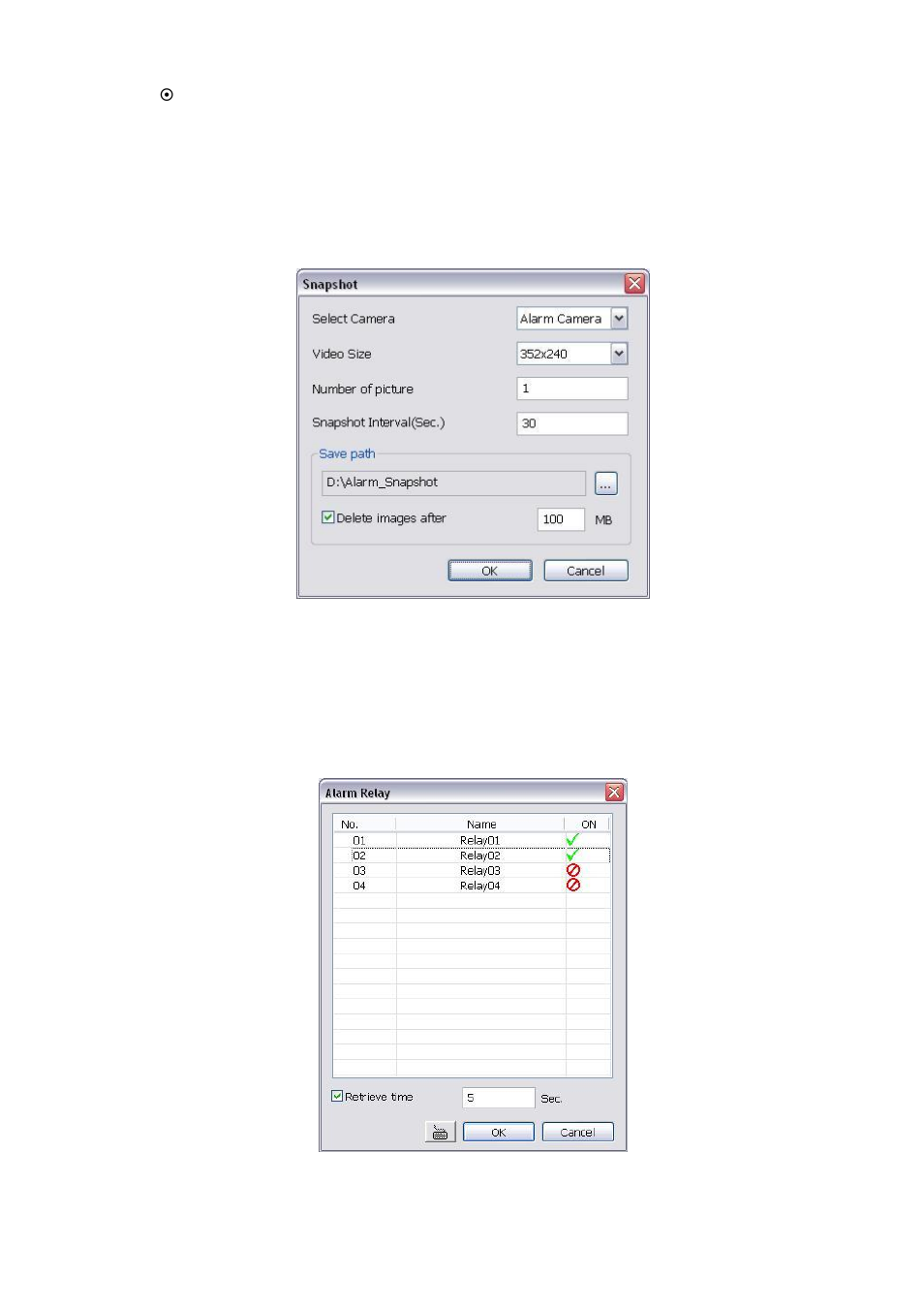 1 to setup alarm relay, So chapter 4.9.1) | AVer IWH3216 Touch3216 Touch II user manual User Manual | Page 103 / 179