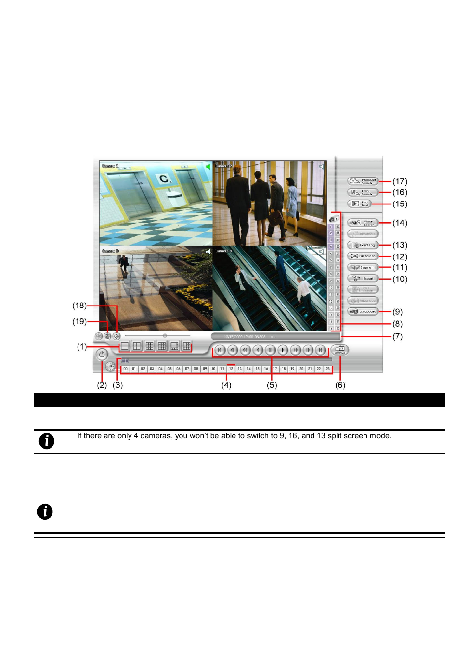 Chapter 5, Backup video players, 1 familiarizing the buttons in qplayer | Chapter 5 backup video players | AVer IWH3216 Touch3216 Touch II user manual User Manual | Page 113 / 179