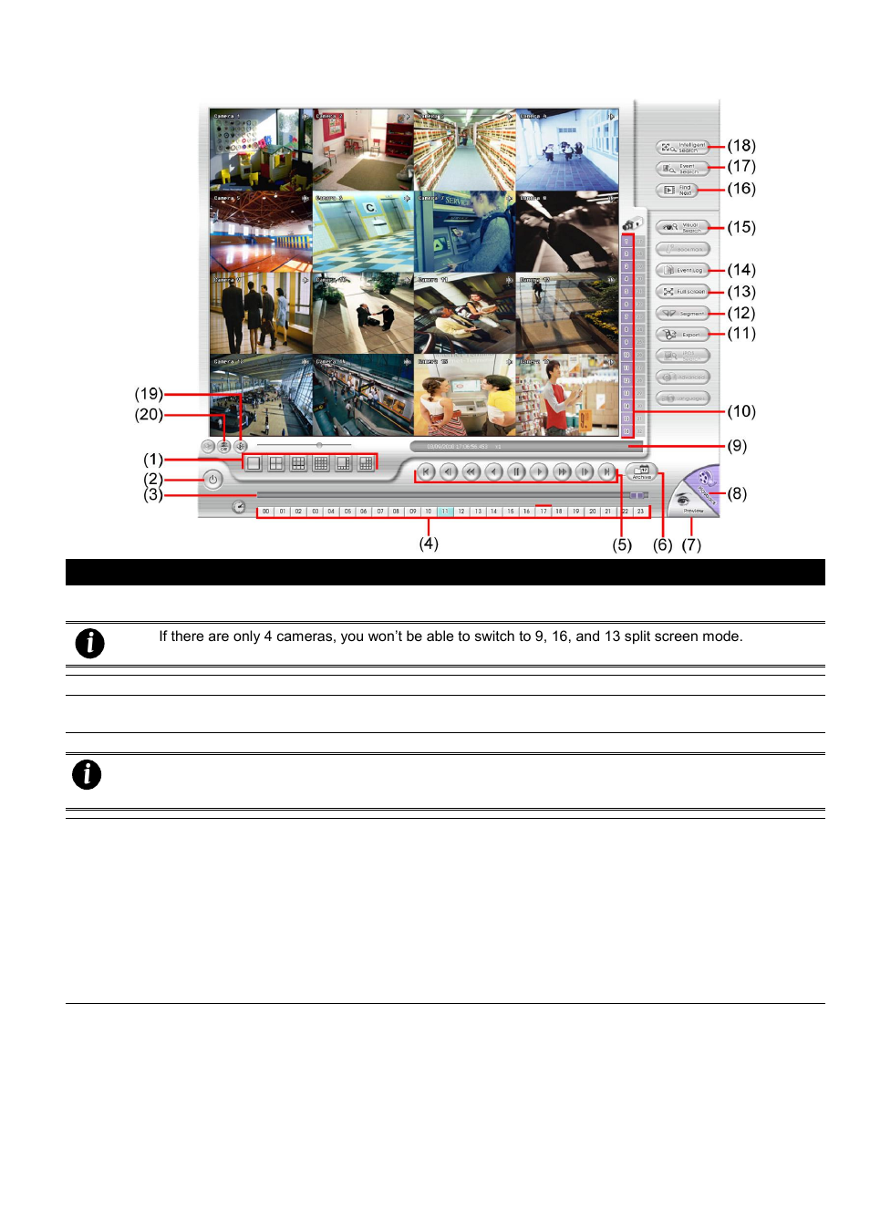 1 familiarizing the buttons in local playback mode | AVer IWH3216 Touch3216 Touch II user manual User Manual | Page 143 / 179