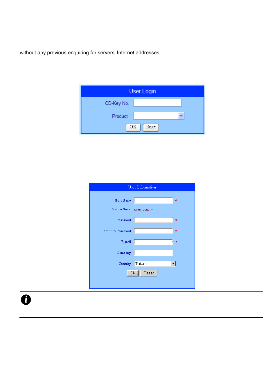 Appendix a, Registering domain names, Appendix a registering domain names | AVer IWH3216 Touch3216 Touch II user manual User Manual | Page 167 / 179