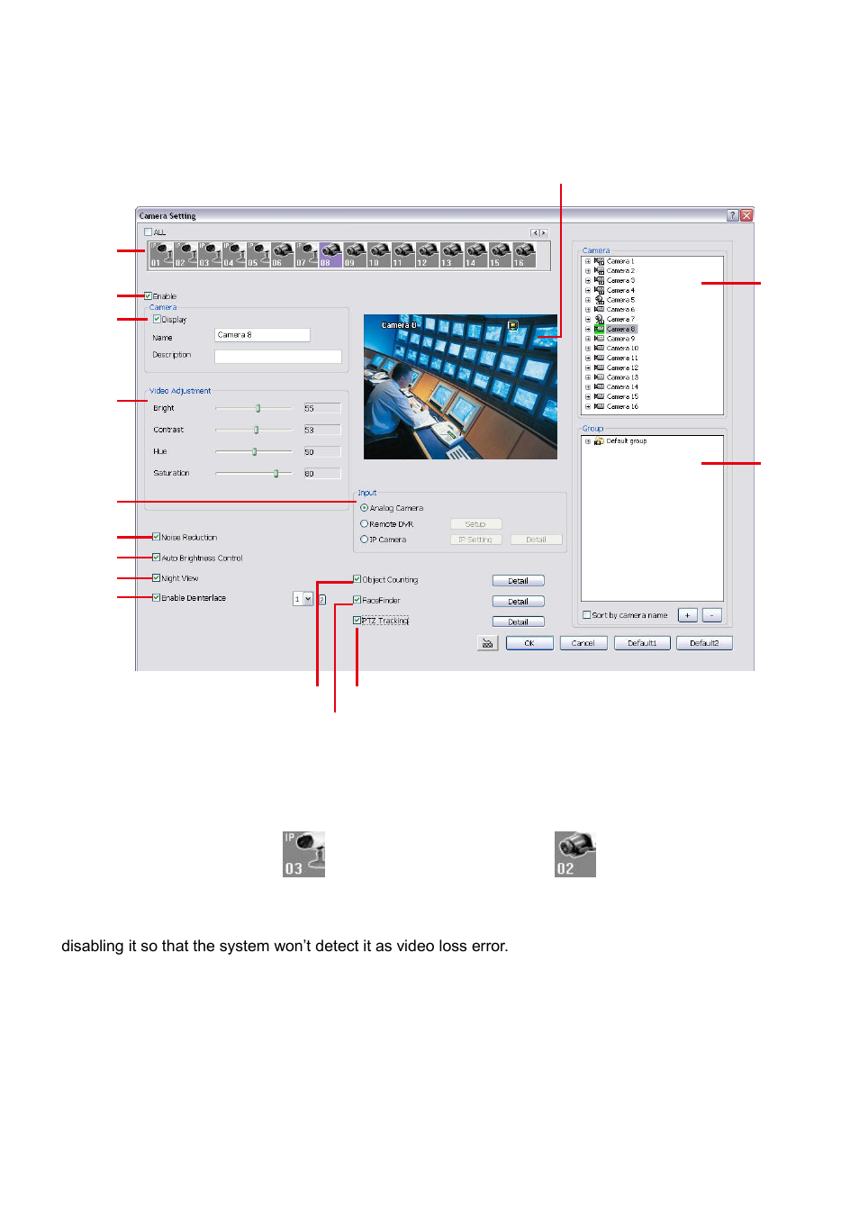 2 camera setting | AVer IWH3216 Touch3216 Touch II user manual User Manual | Page 67 / 179