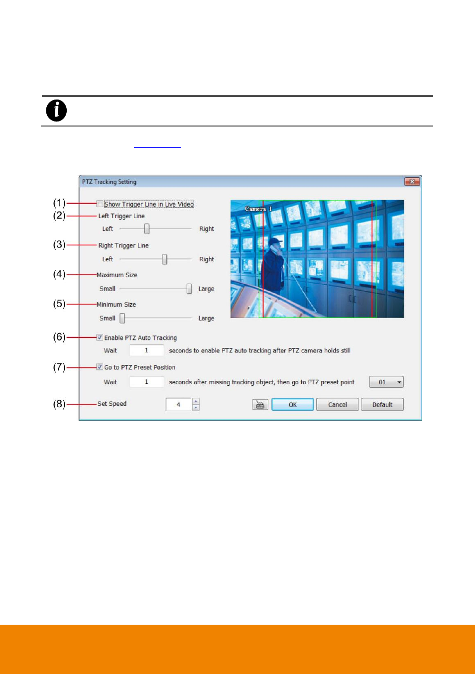 Setup ptz tracking, Chapter 5.2.3, 3 setup ptz tracking | AVer IWH5000 series User Manual | Page 119 / 247