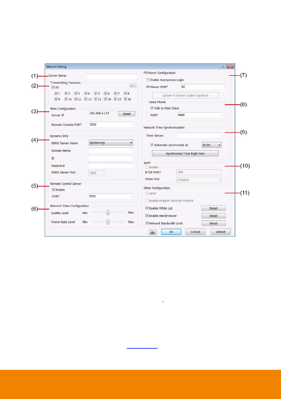 Network setting, 4 network setting | AVer IWH5000 series User Manual | Page 131 / 247