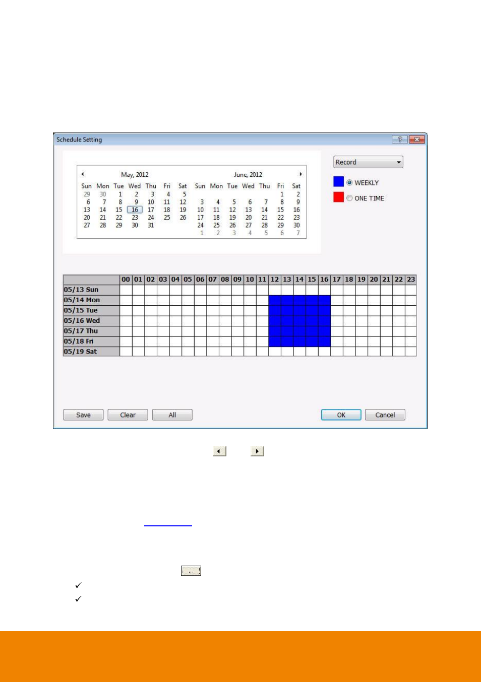 Schedule setting, 5 schedule setting | AVer IWH5000 series User Manual | Page 134 / 247