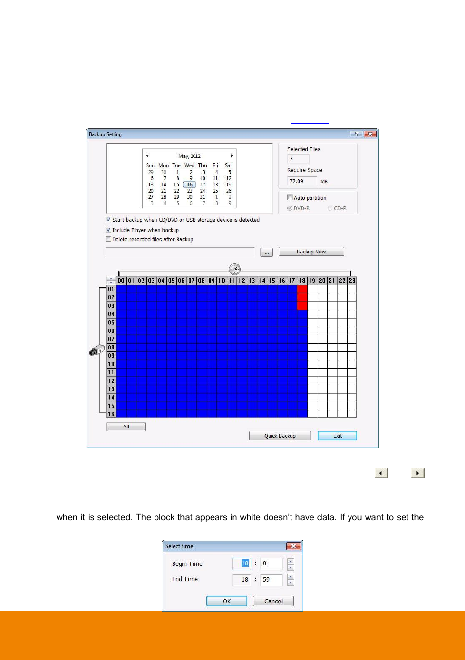 Backup setting, Chapter 5.6 backup setting, 6 backup setting | AVer IWH5000 series User Manual | Page 136 / 247