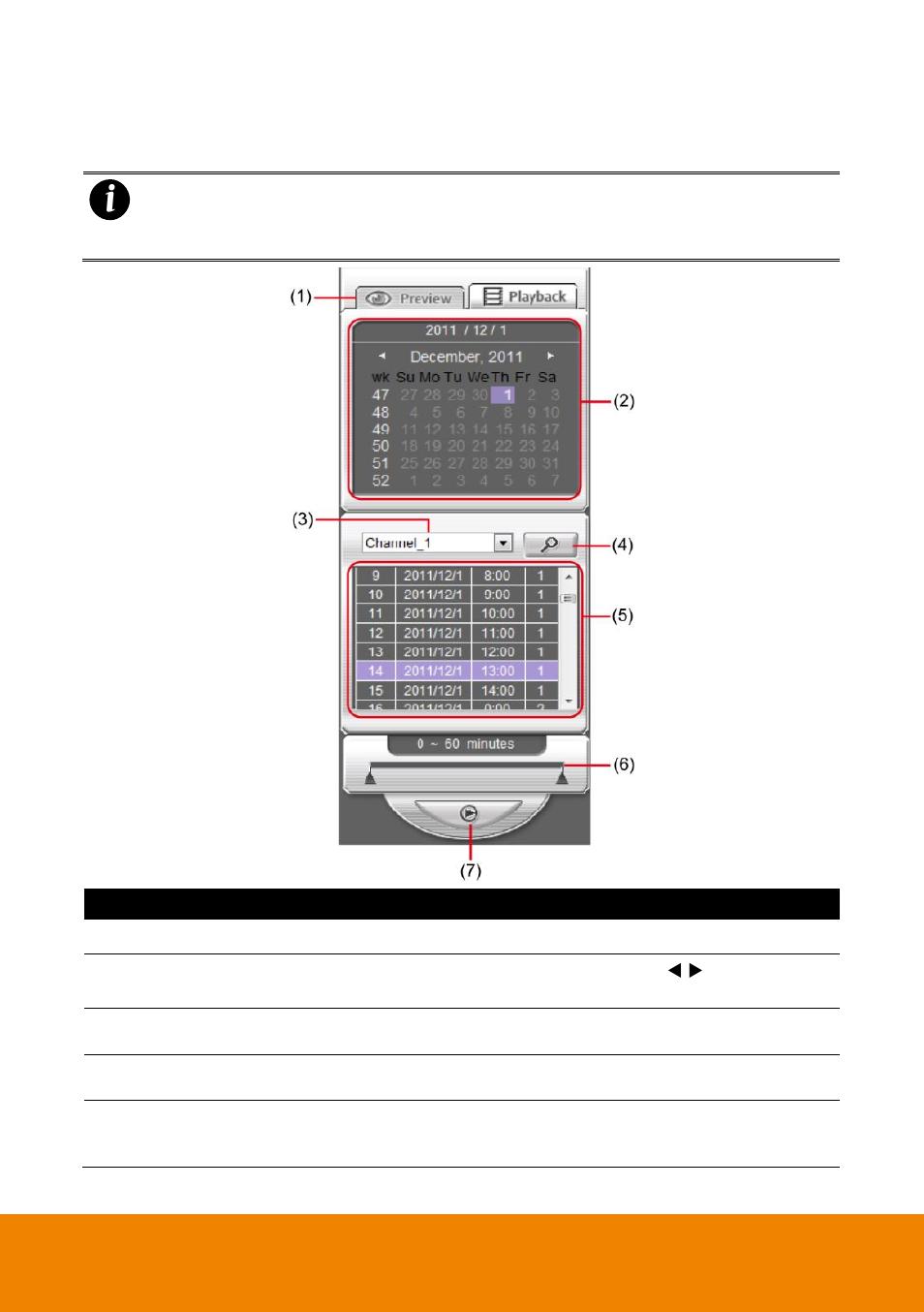 Playback mode control panel, 3 playback mode control panel | AVer IWH5000 series User Manual | Page 175 / 247