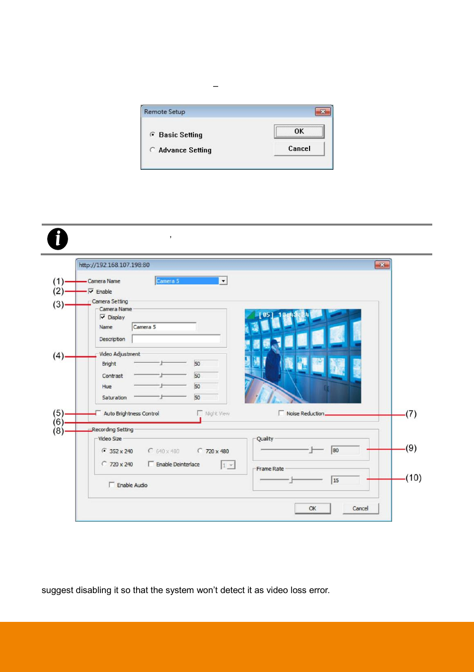 To setup remote system setting, 1 basic setting, Chapter 7.1.4 | 4 to setup remote system setting | AVer IWH5000 series User Manual | Page 177 / 247